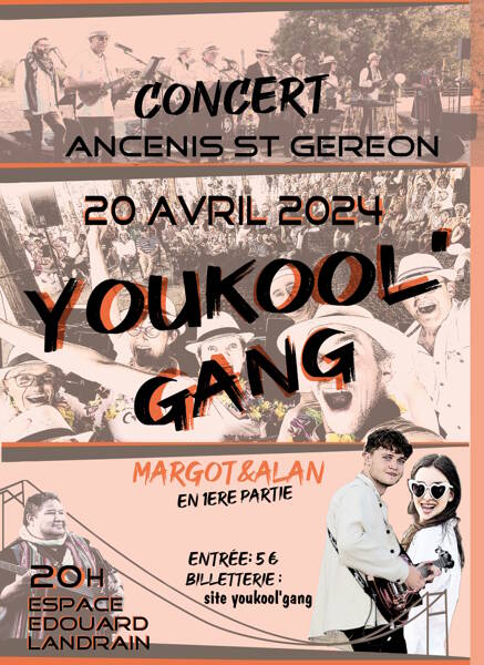 Concert YOUKOOL'GANG - Margot&Alan