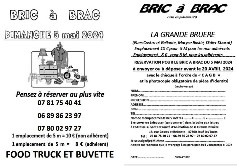 Bric à brac de la Grande Bruère