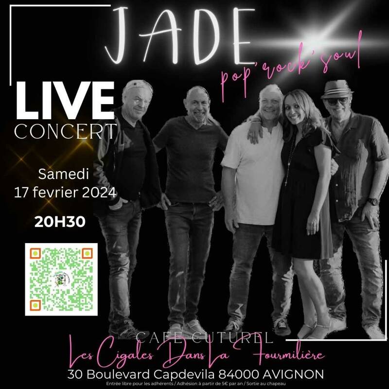 JADE en concert  Pop, Rock, Soul