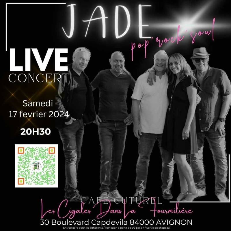 JADE en concert  Pop, Rock, Soul