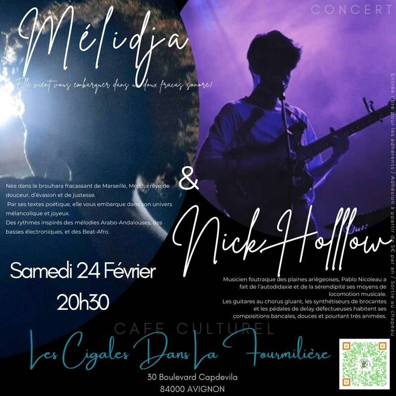 Mélidja  & Nick Holllow