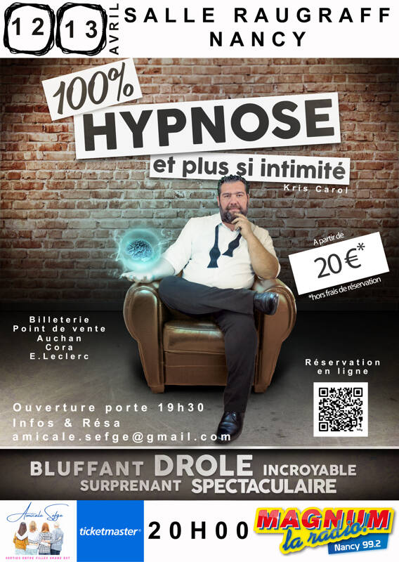 100% Hypnose et plus si initimté