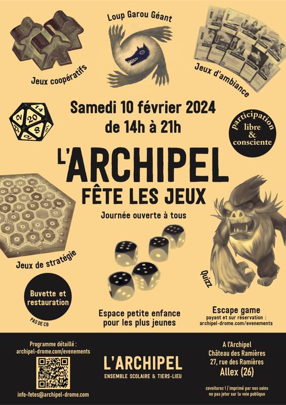 L’Archipel Fête les Jeux