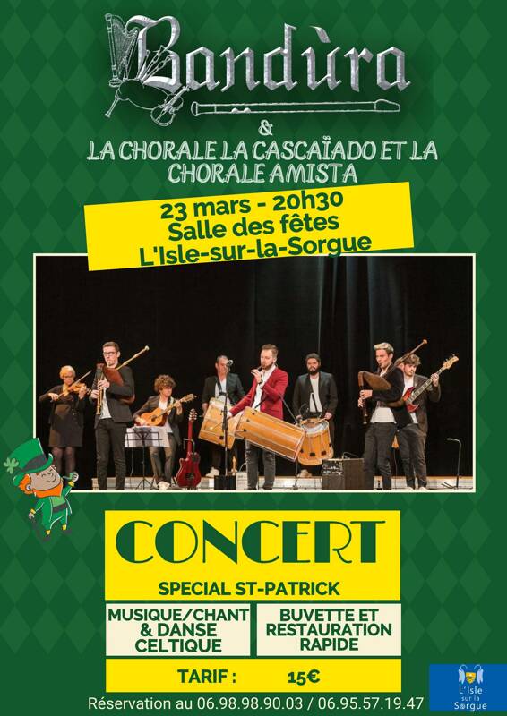 Concert Bandùra et les chorales la Cascaïado et Amista