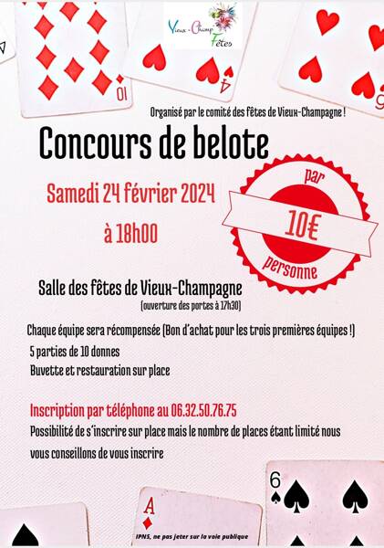 Concours de belote