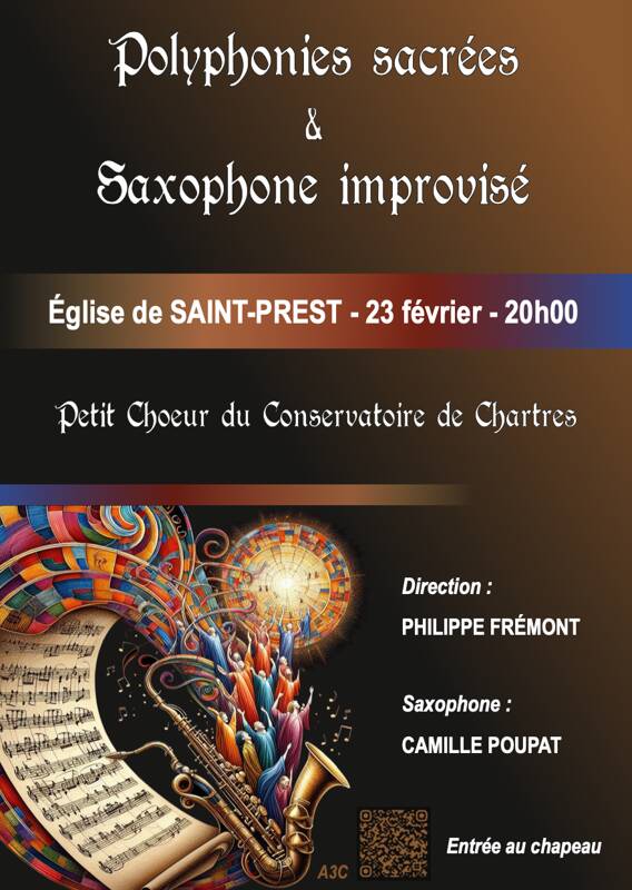 Concert Polyphonies sacrées & Saxophone improvisé