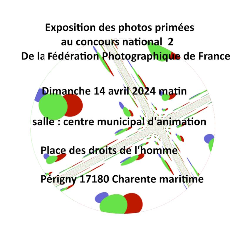 exposition photo primées concours N2 Fédération Photographique de France