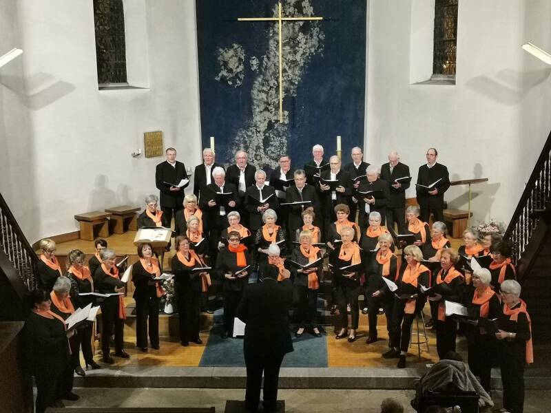 Le choeur XARAMELA à l'église N.D. du Refuge