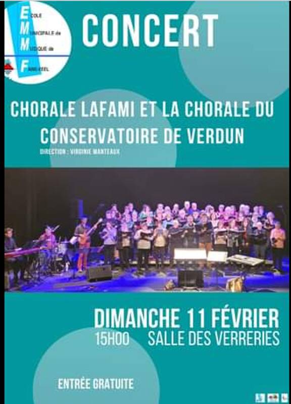 CONCERT CHORALES DE FAINS ET VERDUN