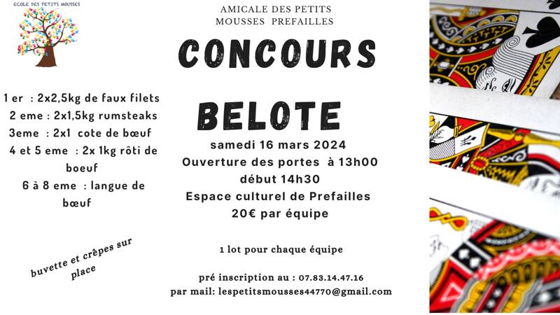 Concours de belote