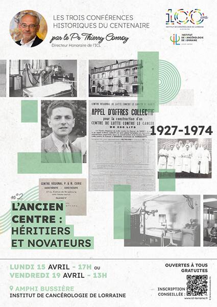 Conférence 100 ans ICL | « L’ancien centre : héritiers et novateurs, 1927-1974 »