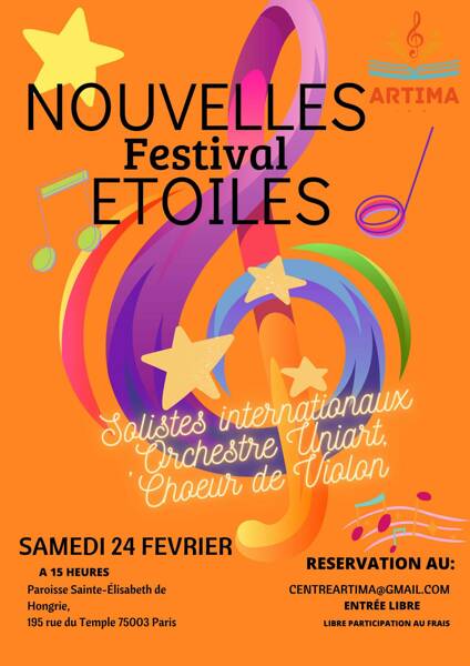 Festival Nouvelles Etoiles