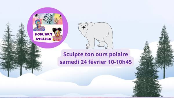 Sculpte ton ours polaire