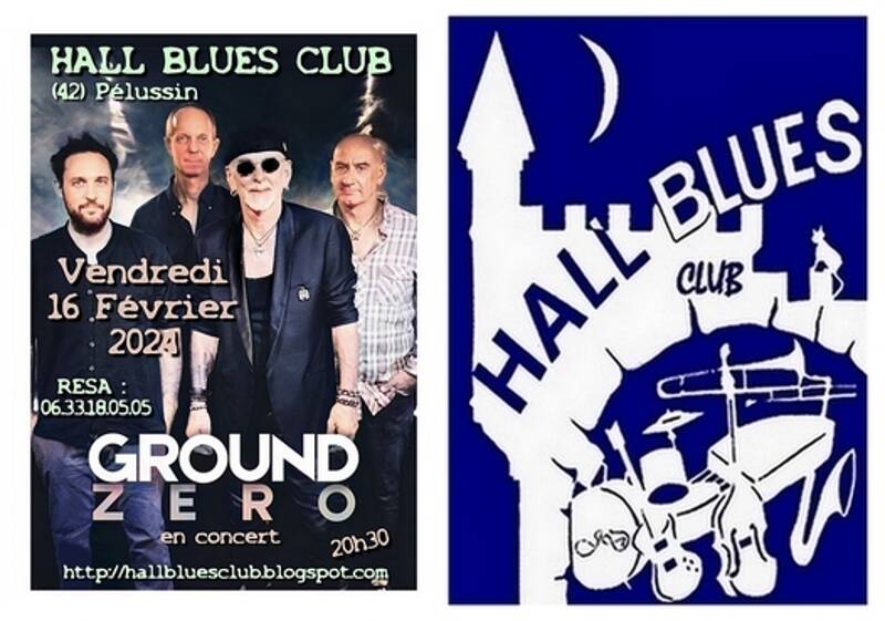 Hommage à Calvin Russell avec GROUND ZERO en concert au Hall Blues Club