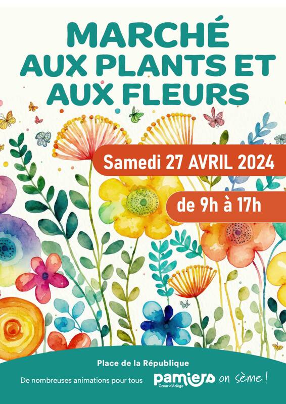 Marché aux plants et aux fleurs