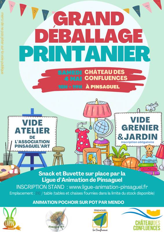 Grand déballage printanier