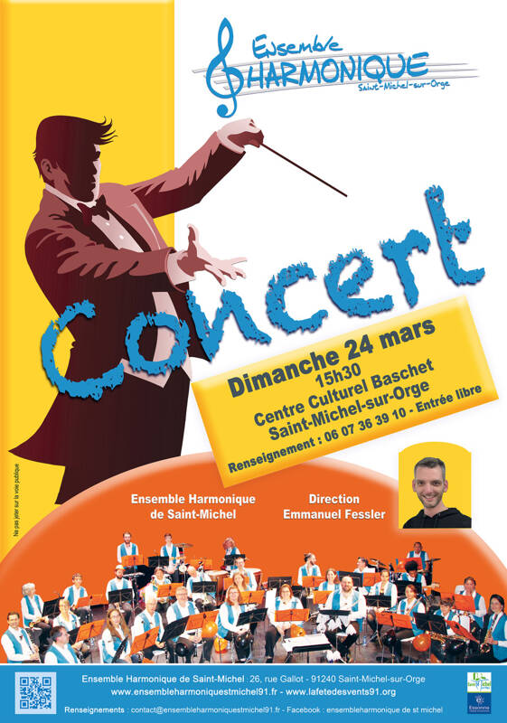 Concert de Printemps de l'Ensemble Harmonique de Saint-Michel-sur-Orge