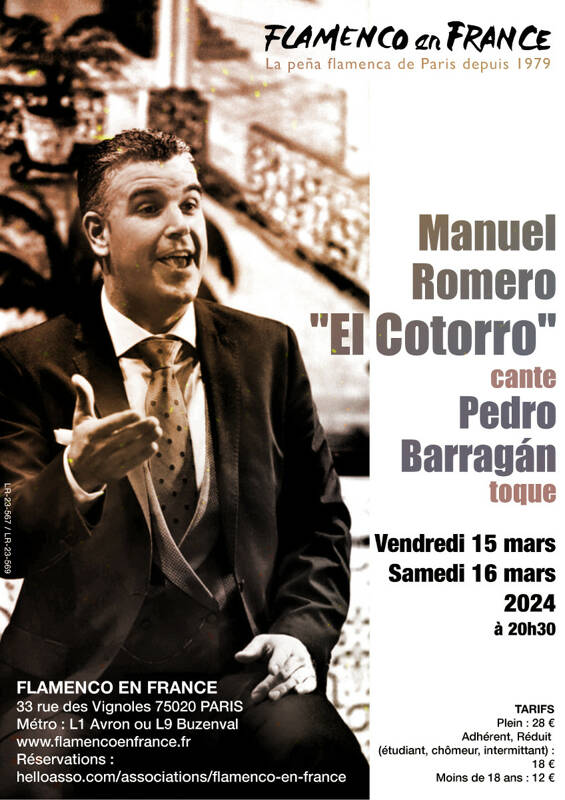 Manuel Romero El Cotorro et Pedro Barragan