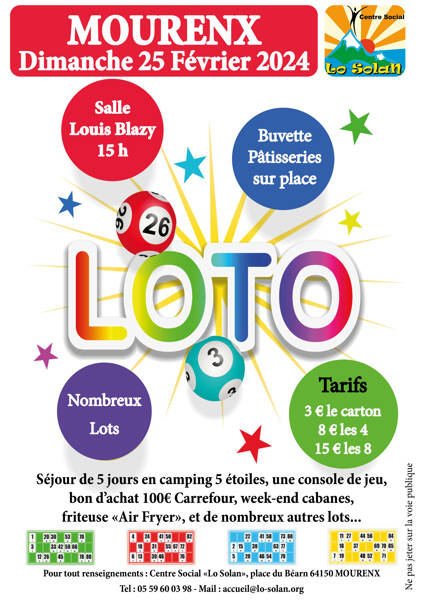 Loto du Centre Social Lo Solan