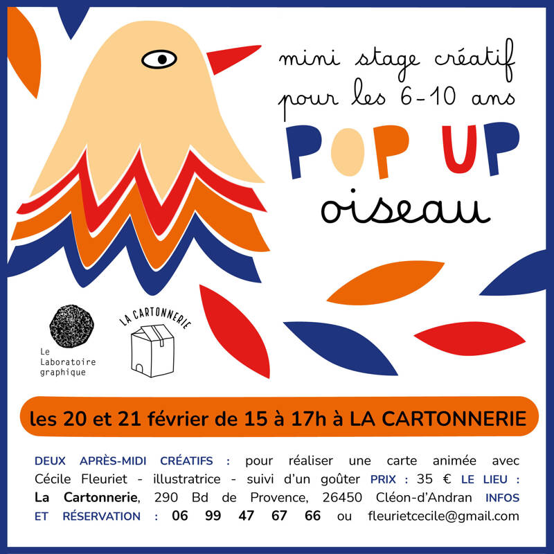 Atelier Pop up 6-10 ans