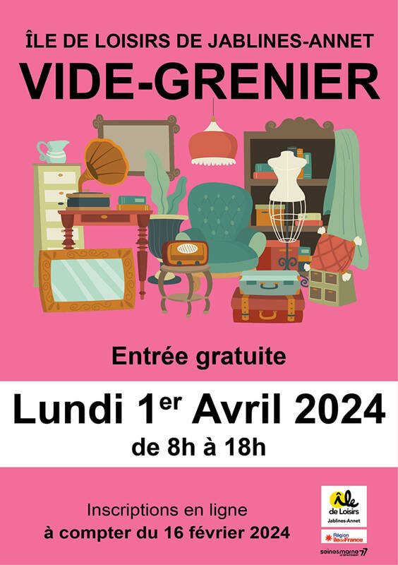 Vide grenier de l'Ile de Loisirs de Jabines-Annet 2024