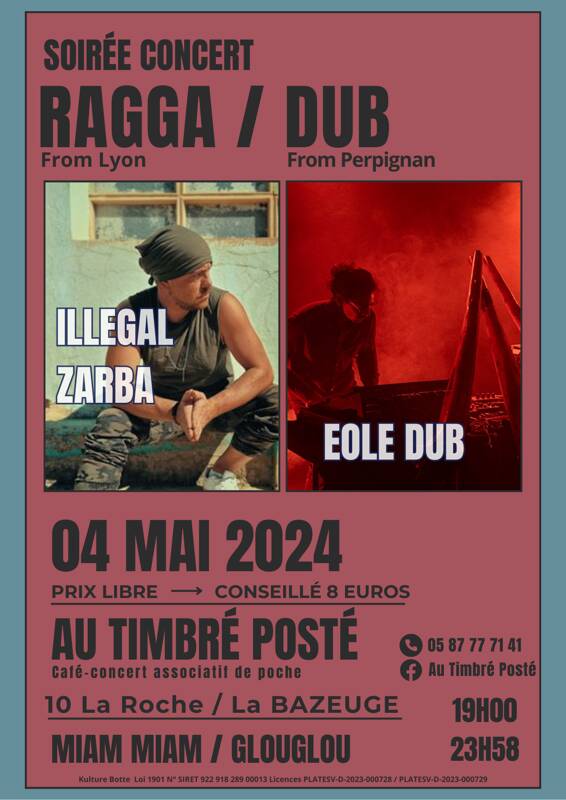 Soirée Concert: Ragga / Dub