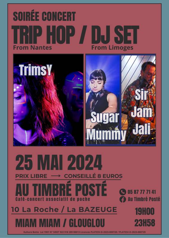 Soirée Concert: Trip Hop / Dj Set