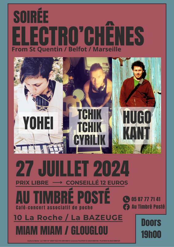 Soirée Electro'Chênes