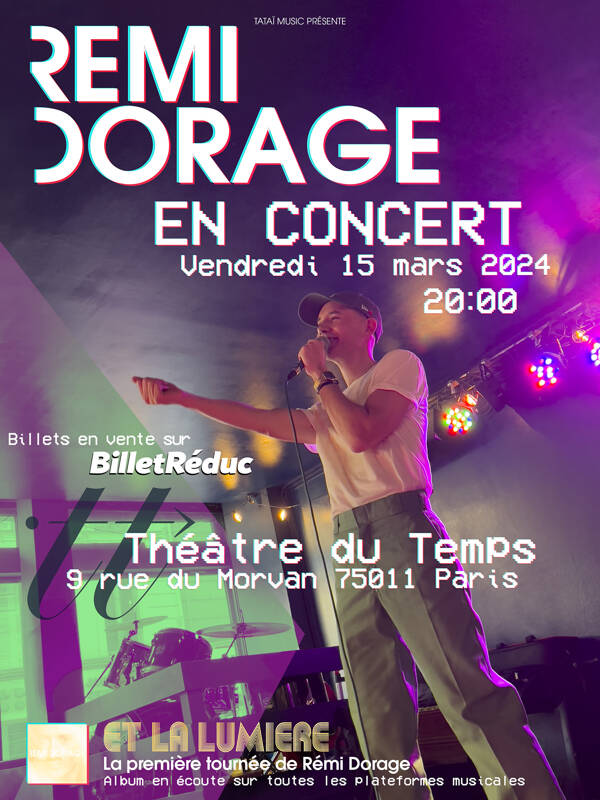 Concert Rémi Dorage 