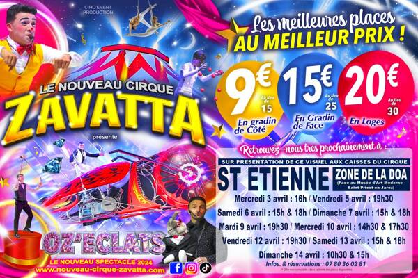 Nouveau Cirque Zavatta à Saint Etienne