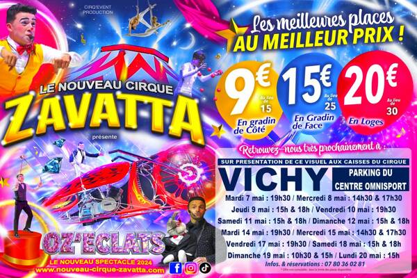 Nouveau Cirque Zavatta à Vichy