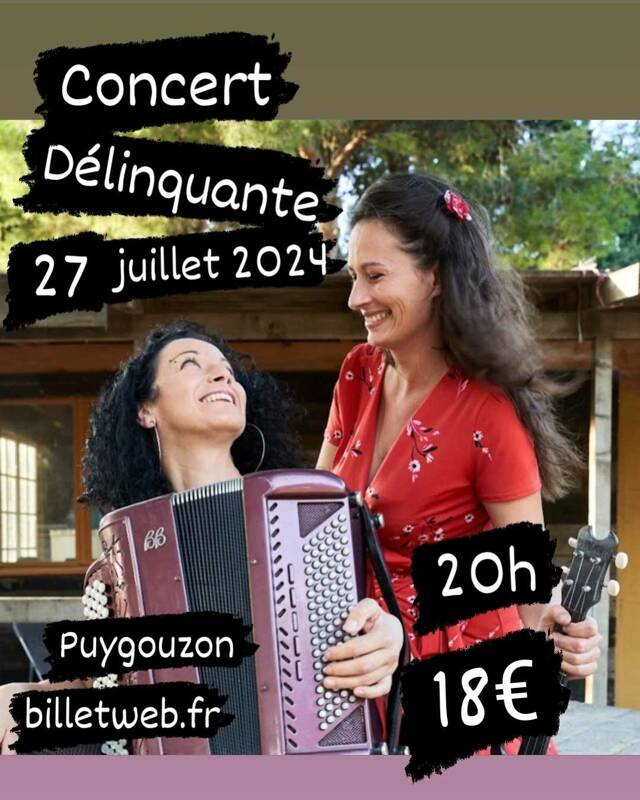 Délinquante en concert privé à Puygouzon (81)