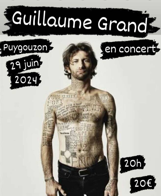 Guillaume Grand en concert intimiste à Puygouzon (81)