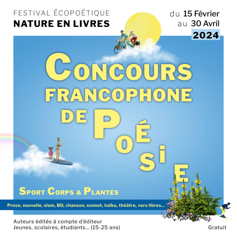 Festival Nature en Livres 2024 - Concours de poésie