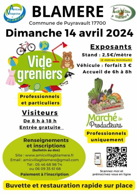 Vide-grenier et marché de producteurs