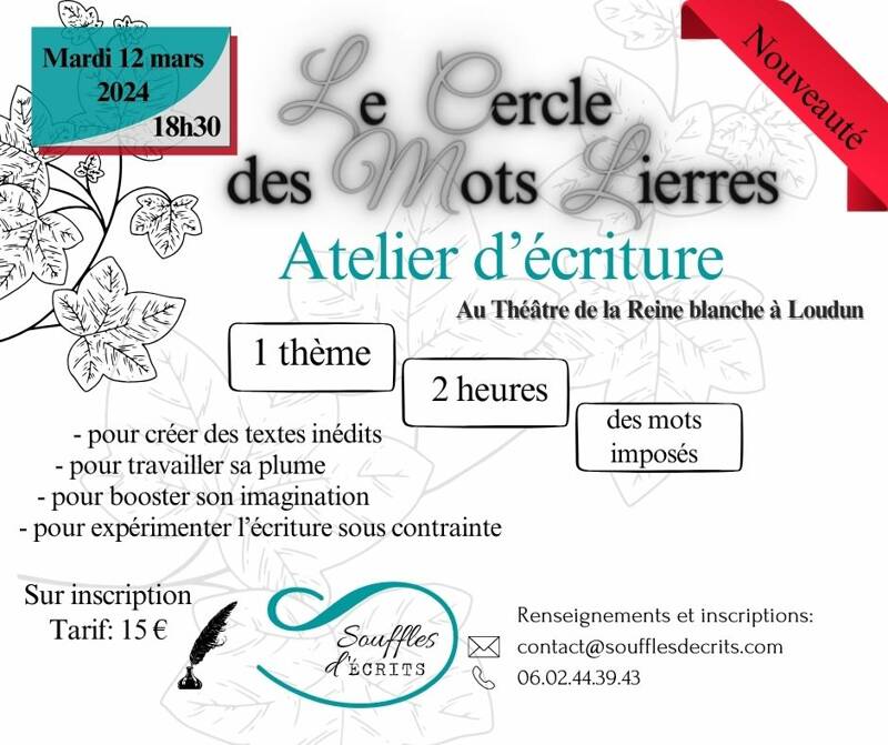 Atelier d'écriture: Le Cercle des Mots Lierres
