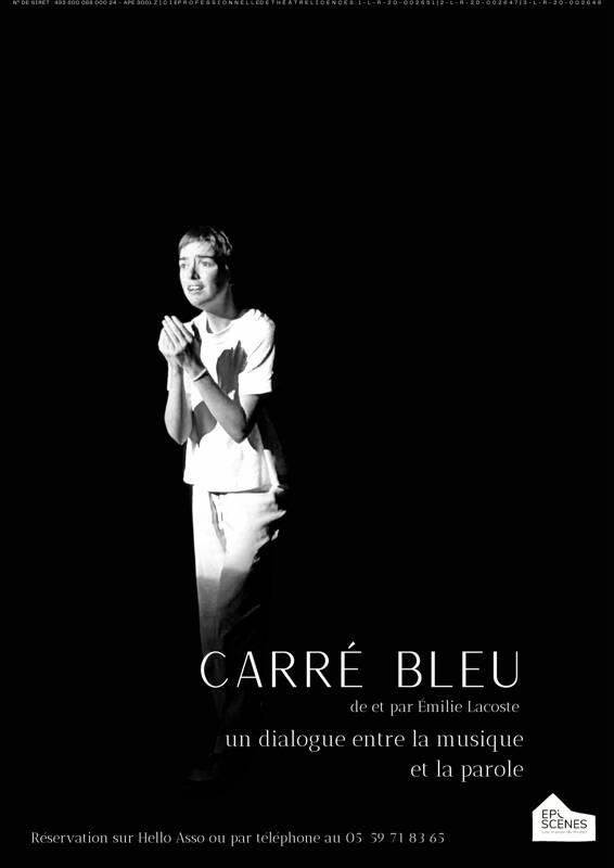 Carré bleu
