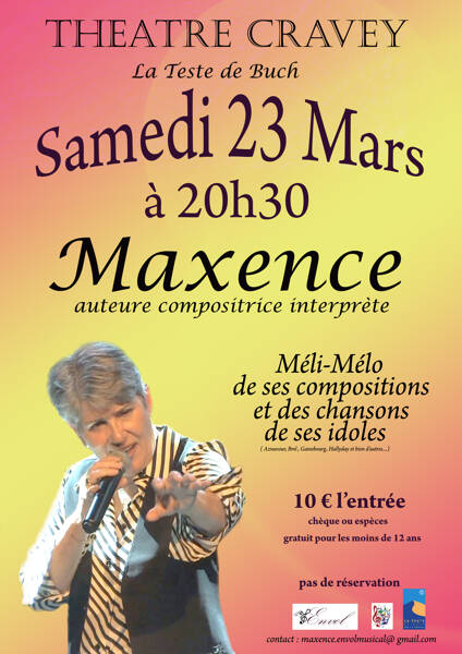 Maxence au Théâtre Cravey