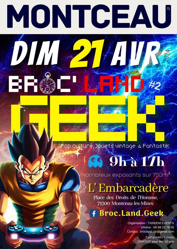 Broc' Land Geek de Montceau  les Mines