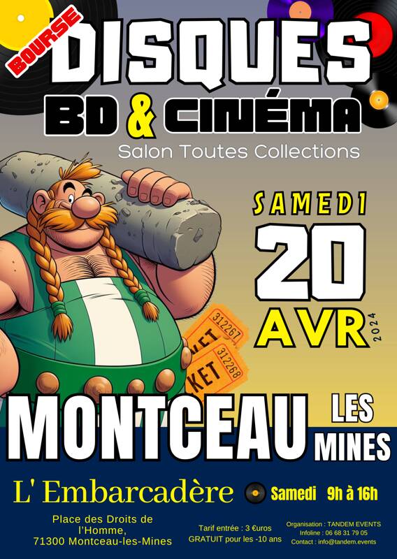 Bourse disques Bd Ciné