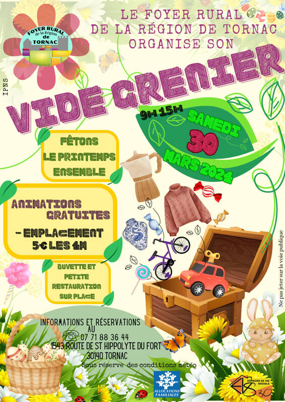 Vide grenier TORNAC (30)