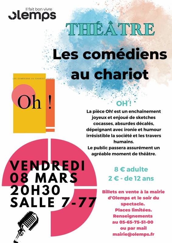 Théâtre : Les Comédiens au chariot