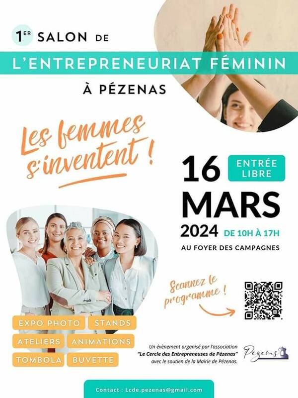 Salon de l'entrepreneuriat féminin de Pézenas
