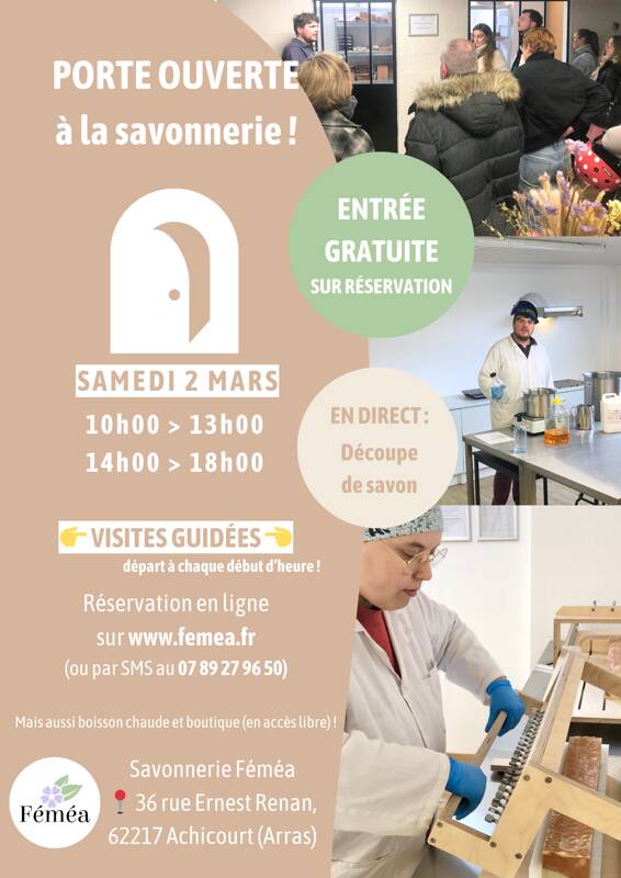 Visite guidée à la savonnerie Féméa