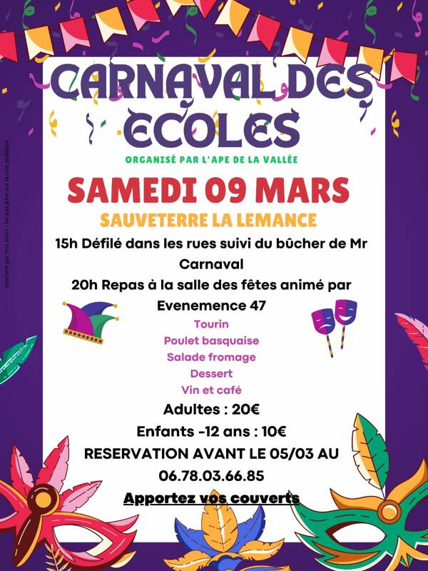 Soirée carnaval