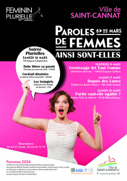 FÉMININ PLURIELLE – PAROLES DES FEMMES 14e ÉDITION Ainsi sont-Elles !
