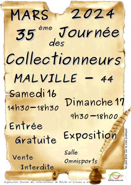 35ème JOURNÉE des COLLECTIONNEURS de MALVILLE 