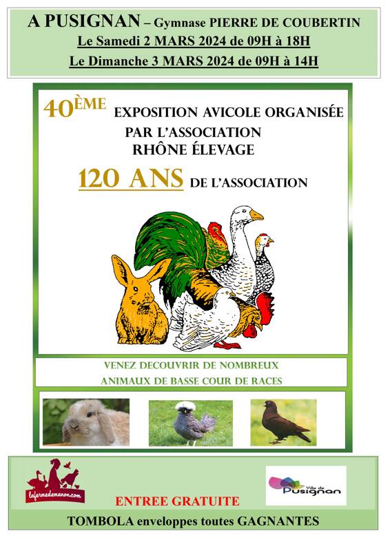 Exposition avicole de PUSIGNAN