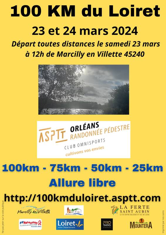 100 km du Loiret