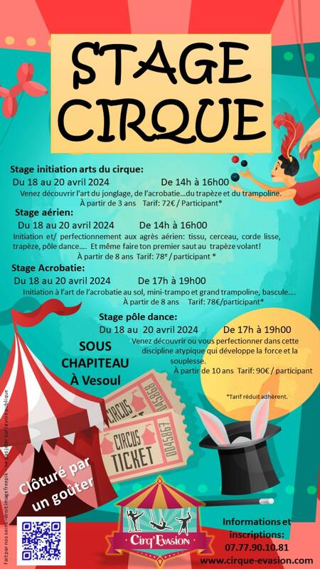 stage arts du cirque